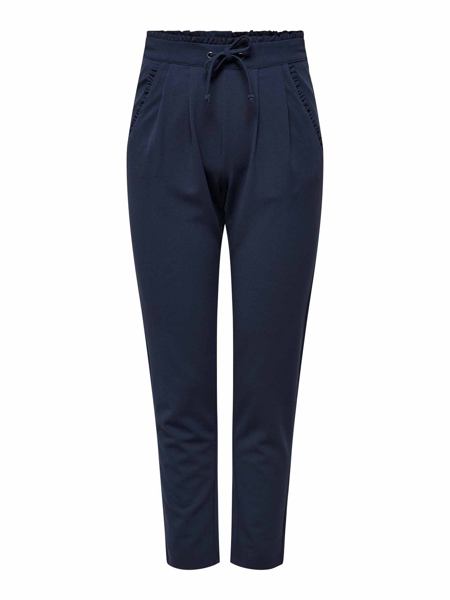 Pantaloni Catia di Jacqueline de Yong in blu iris da donna casual