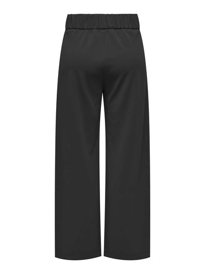 PANTALONE GEGGO WIDE LEG JACQUELINE DE YONG DA RAGAZZA NERO