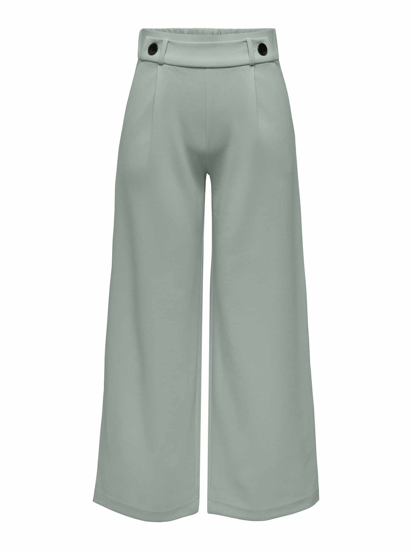 Pantaloni chino verdi da donna Jacqueline de Yong con vita elasticizzata