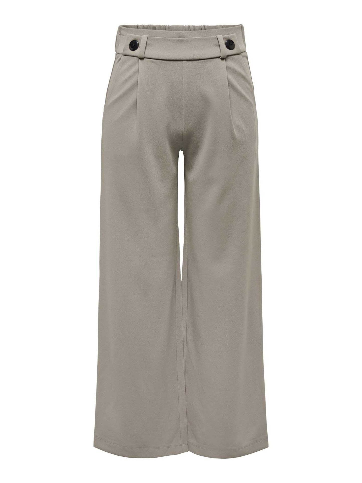 PANTALONE GEGGO WIDE LEG JACQUELINE DE YONG DA RAGAZZA FANGO