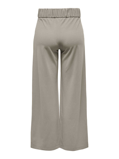 PANTALONE GEGGO WIDE LEG JACQUELINE DE YONG DA RAGAZZA FANGO