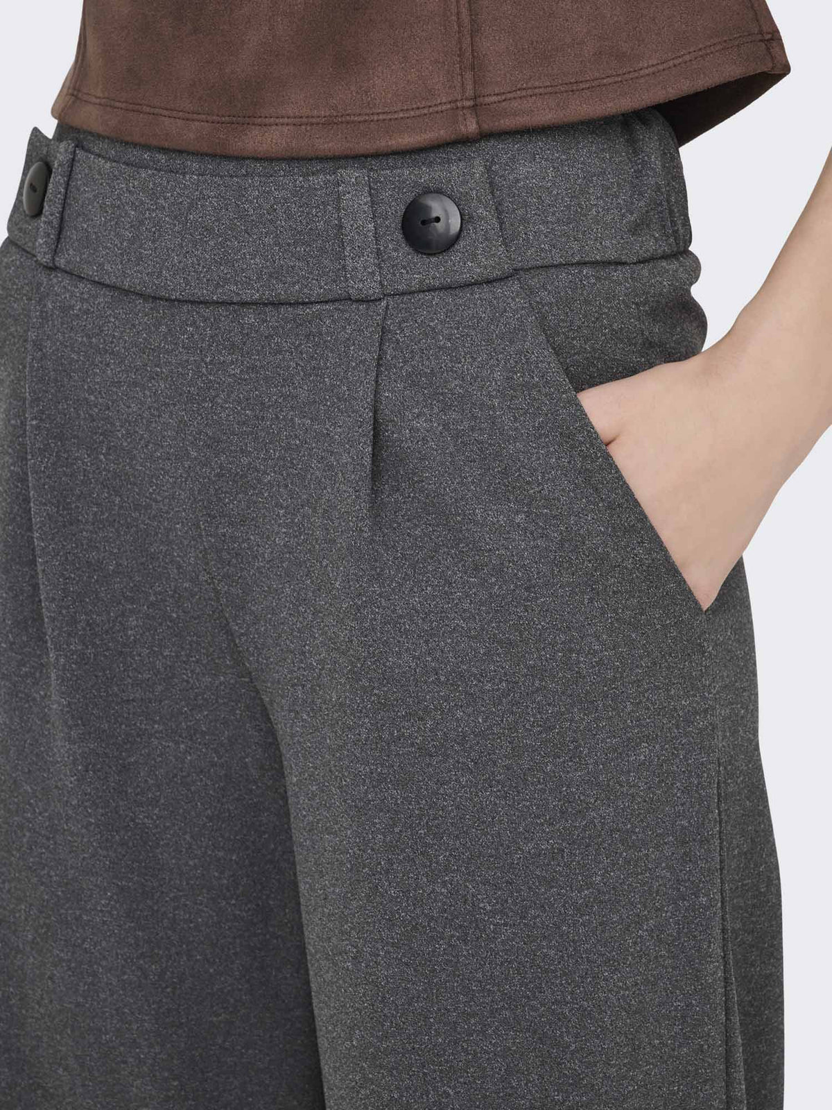 Jacqueline De Yong Geggo Life, pantalone da donna grigio