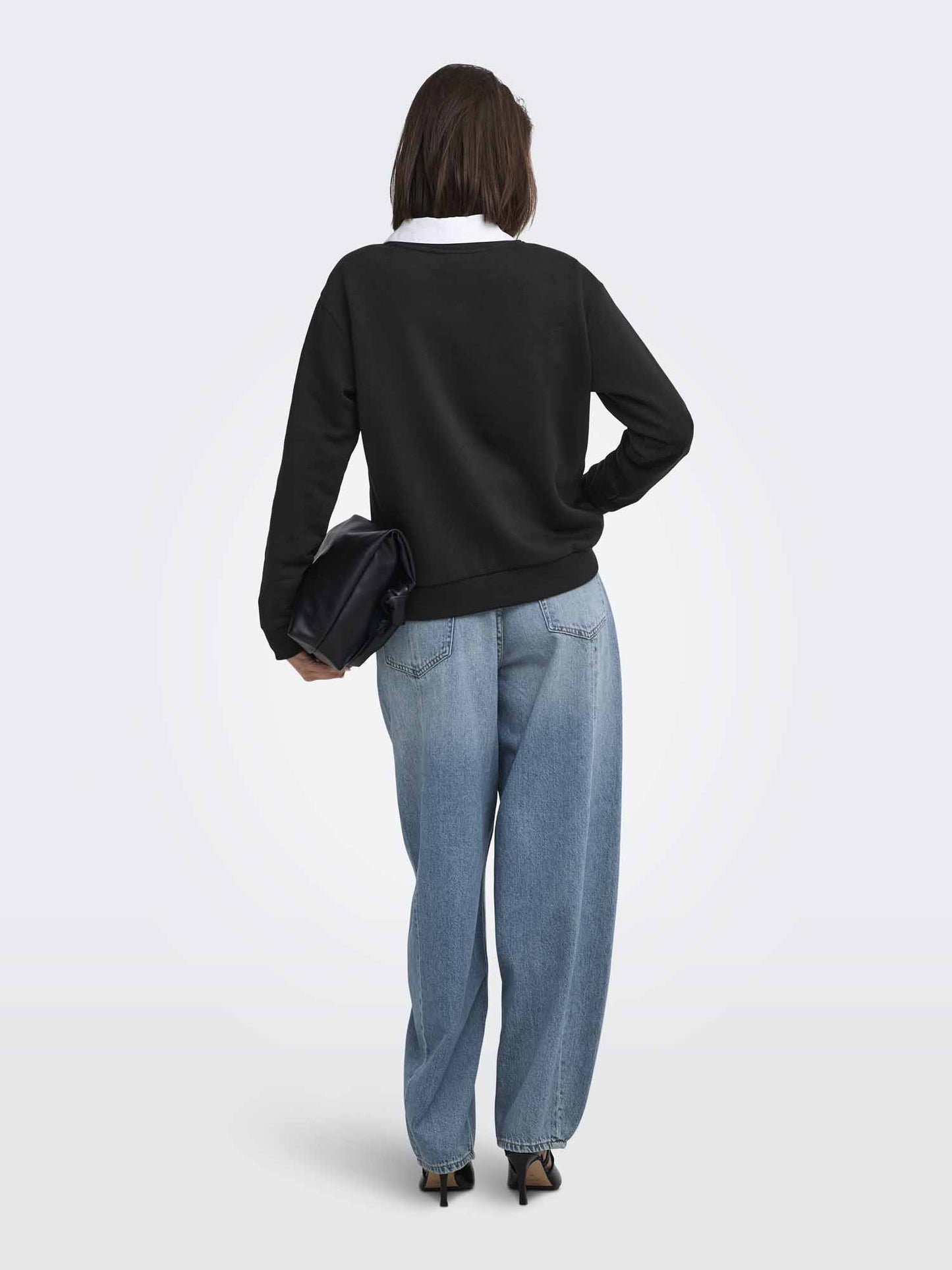 Jaqueline De Yong Paris, felpa da donna nera