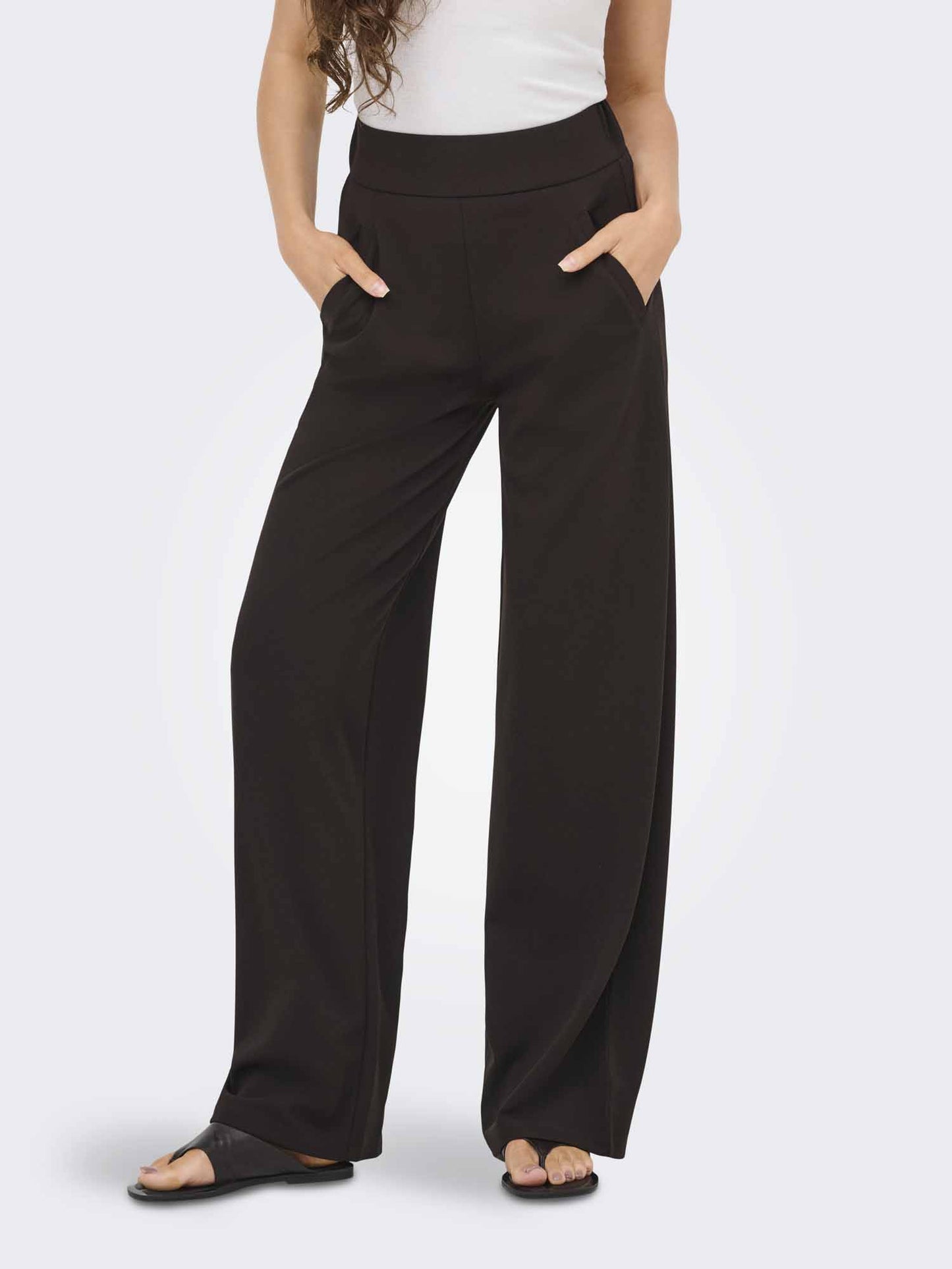 Jaqueline de Yong Louisville, pantalone da donna marrone