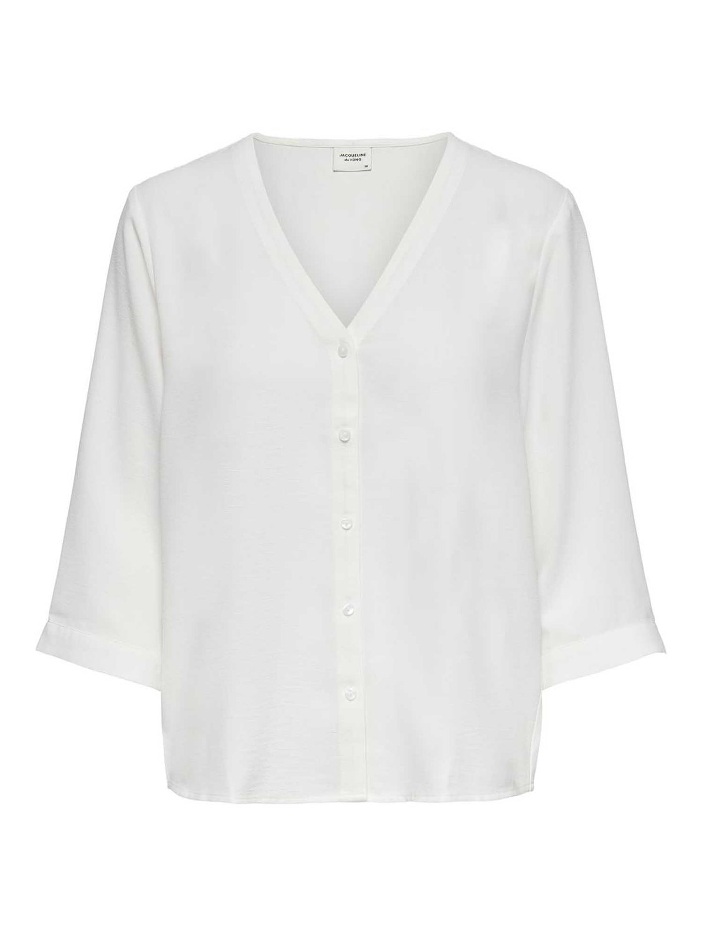 Camicia bianca da donna Jaqueline de Yong Cloud in tessuto leggero