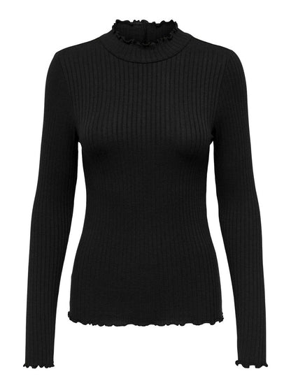 Jdy fransiska t-shirt da donna nero