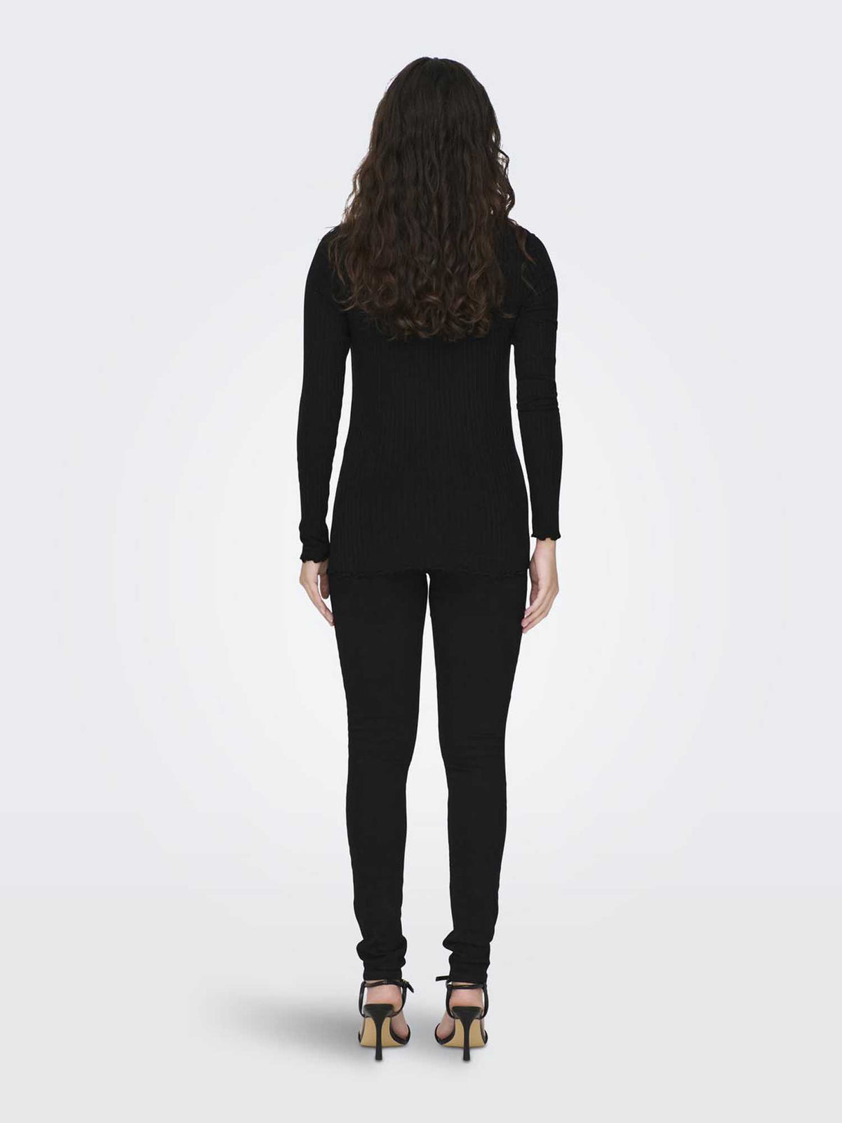 Jdy fransiska t-shirt da donna nero