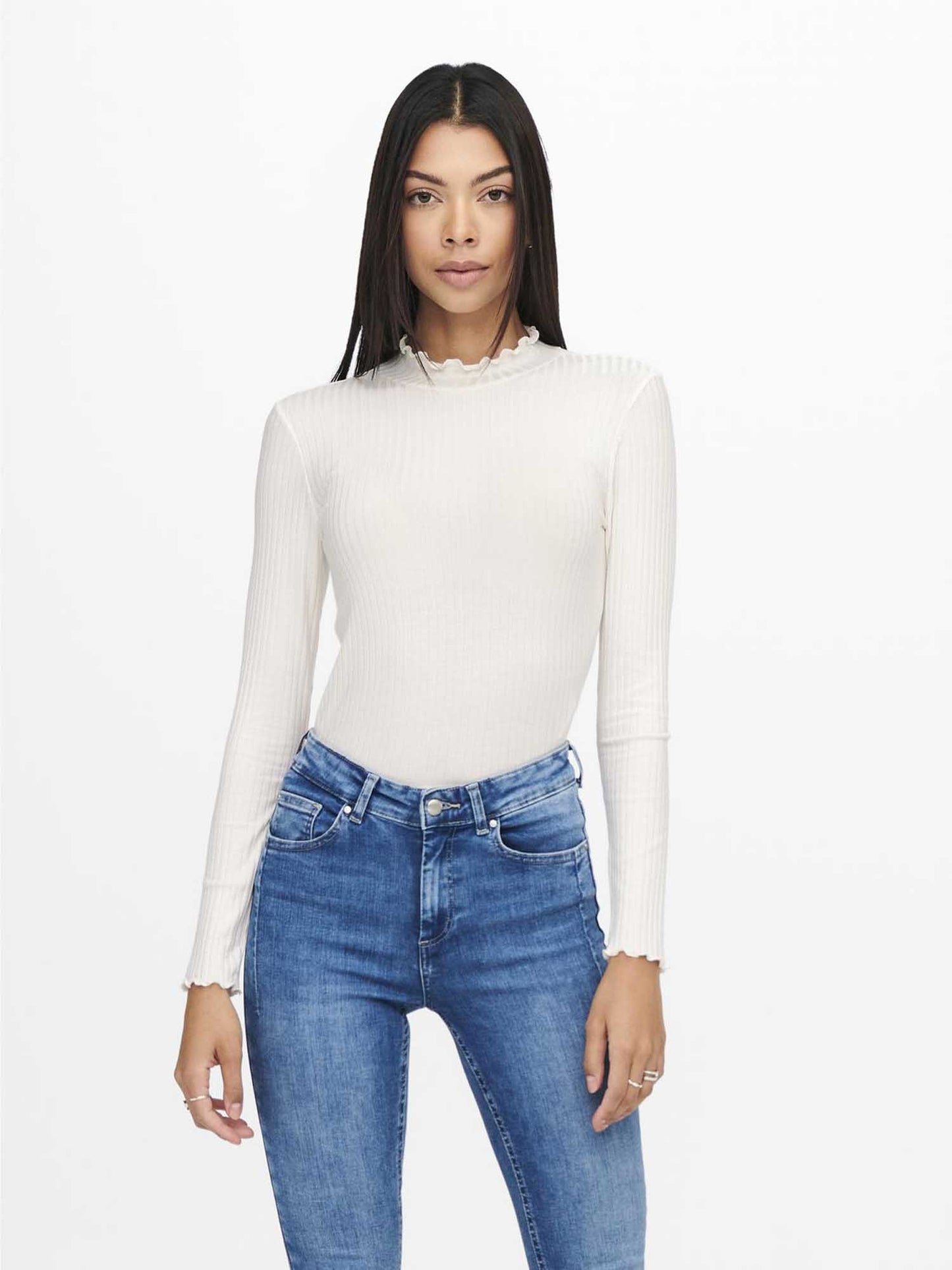 MAGLIA FRANSISKA JACQUELINE DE YOUNG DA RAGAZZA BIANCA