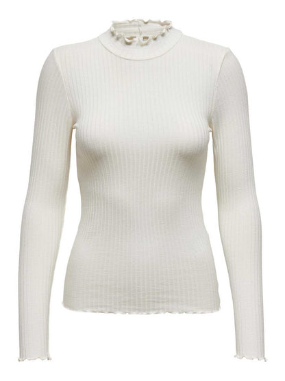 MAGLIA FRANSISKA JACQUELINE DE YOUNG DA RAGAZZA BIANCA