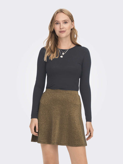 MAGLIA MILA JACQUELINE DE YONG DA RAGAZZA NERO