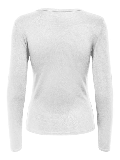 MAGLIA MILA JACQUELINE DE YONG DA RAGAZZA BIANCO