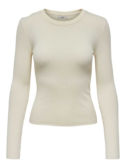 MAGLIA PLUM A RIGHE JACQUELINE DE YONG DA RAGAZZA PANNA