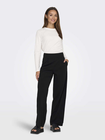 PANTALONE JAQUELINE DE YONG DONNA NERO