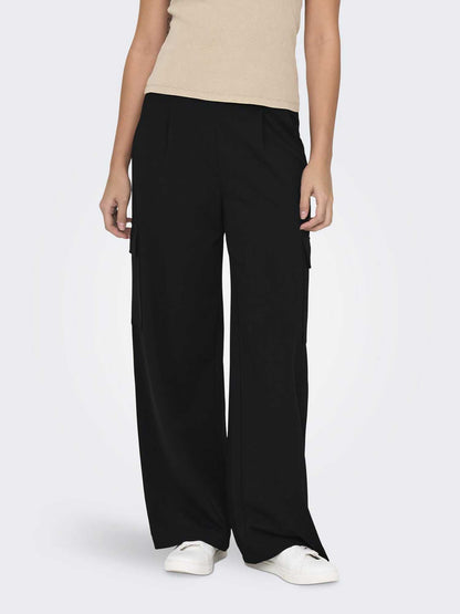 PANTALONE JAQUELINE DE YONG DONNA NERO