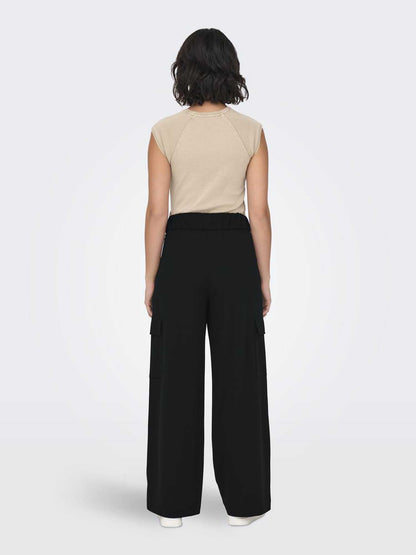 PANTALONE JAQUELINE DE YONG DONNA NERO