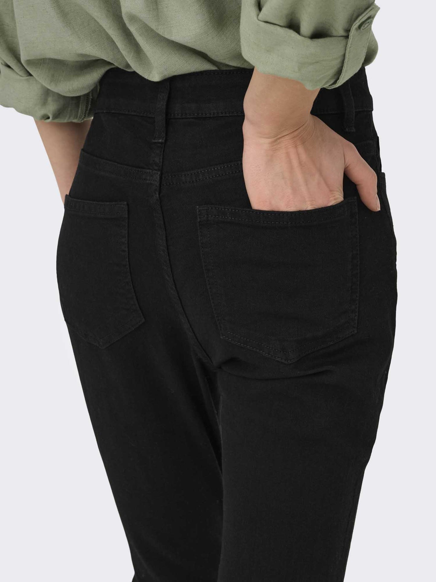 JDY MOON SKINNY - DENIM BLACK