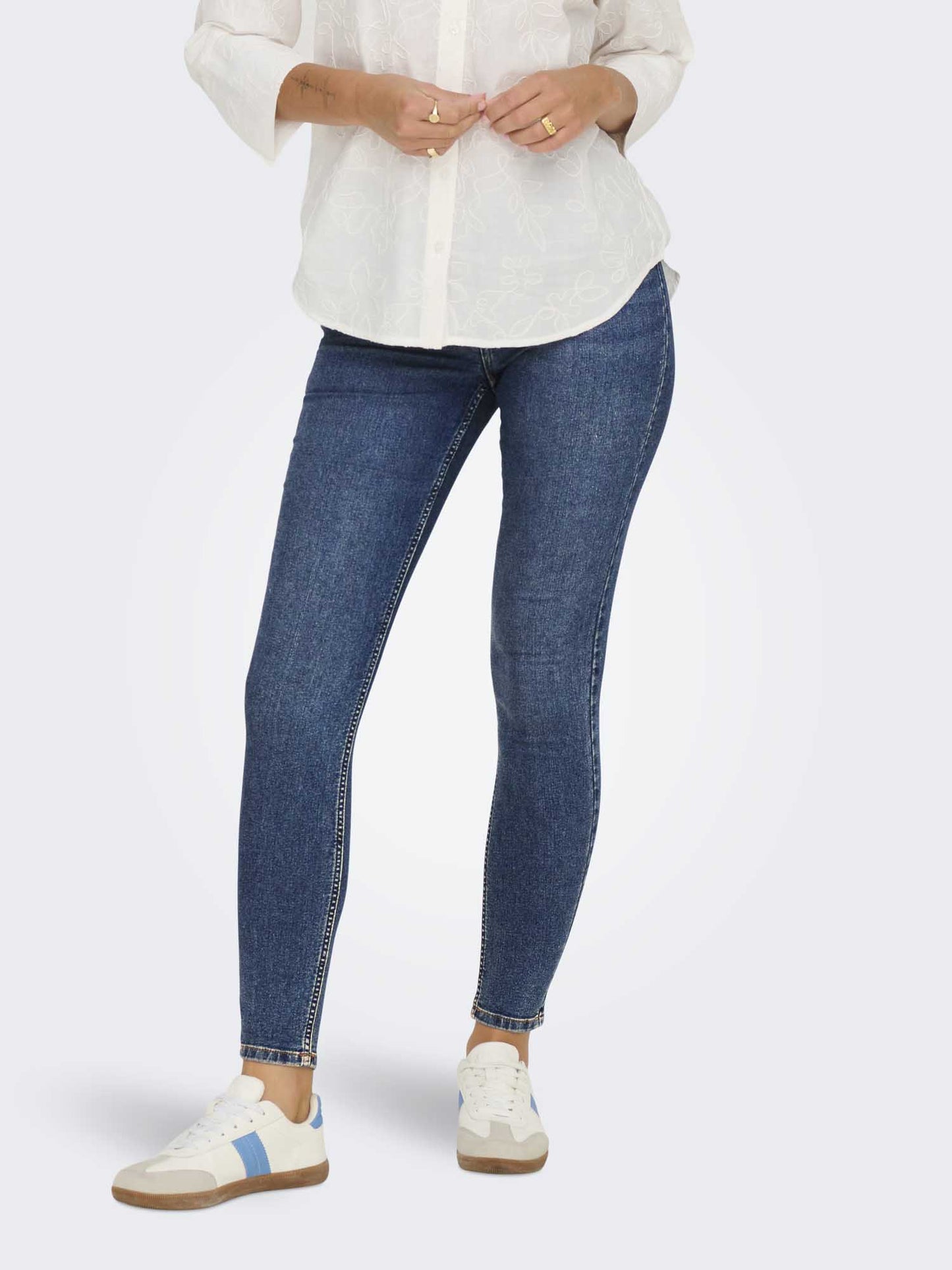 JDY MOON SKINNY - JEANS SCURO
