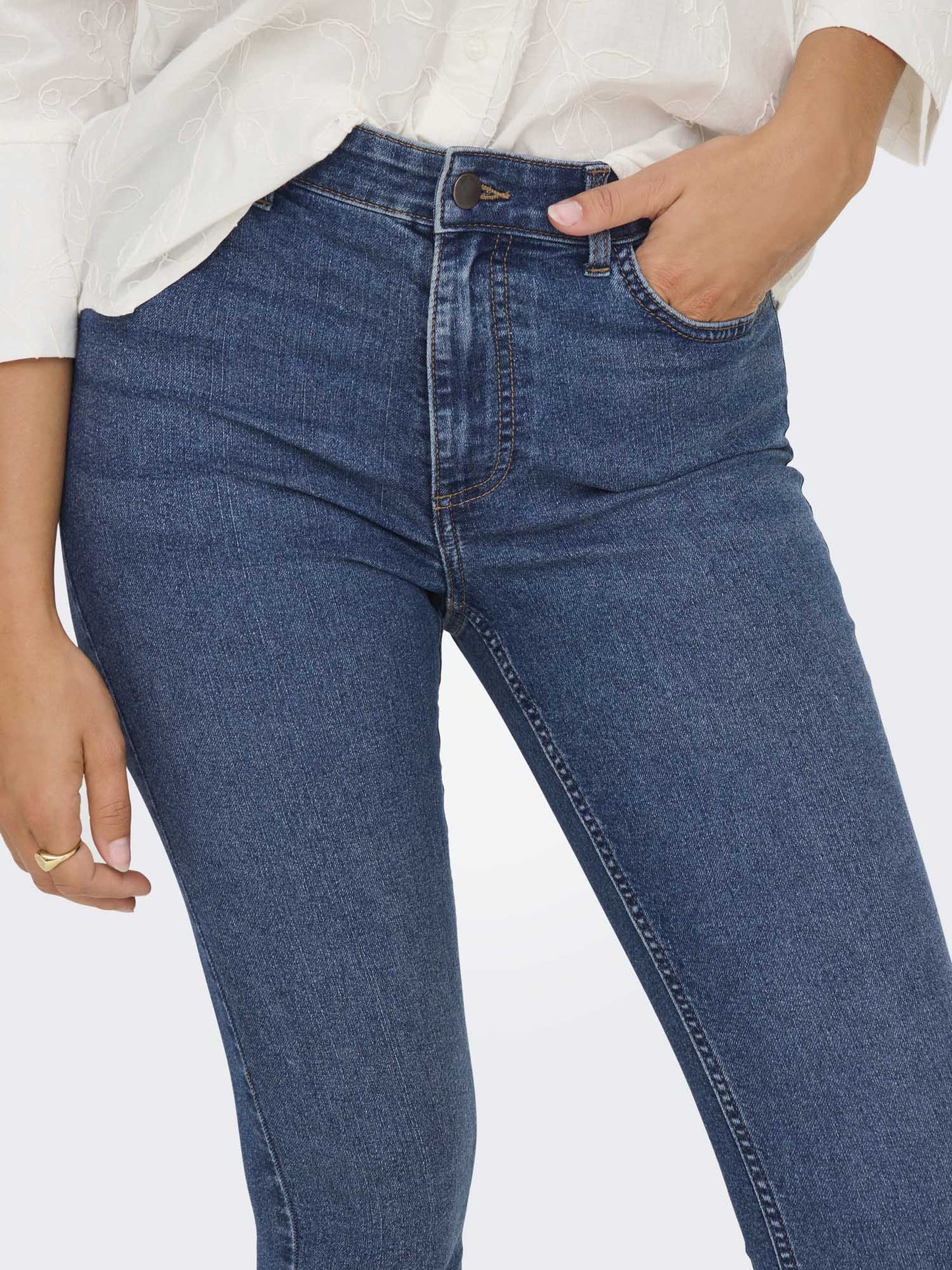 JDY MOON SKINNY - JEANS SCURO
