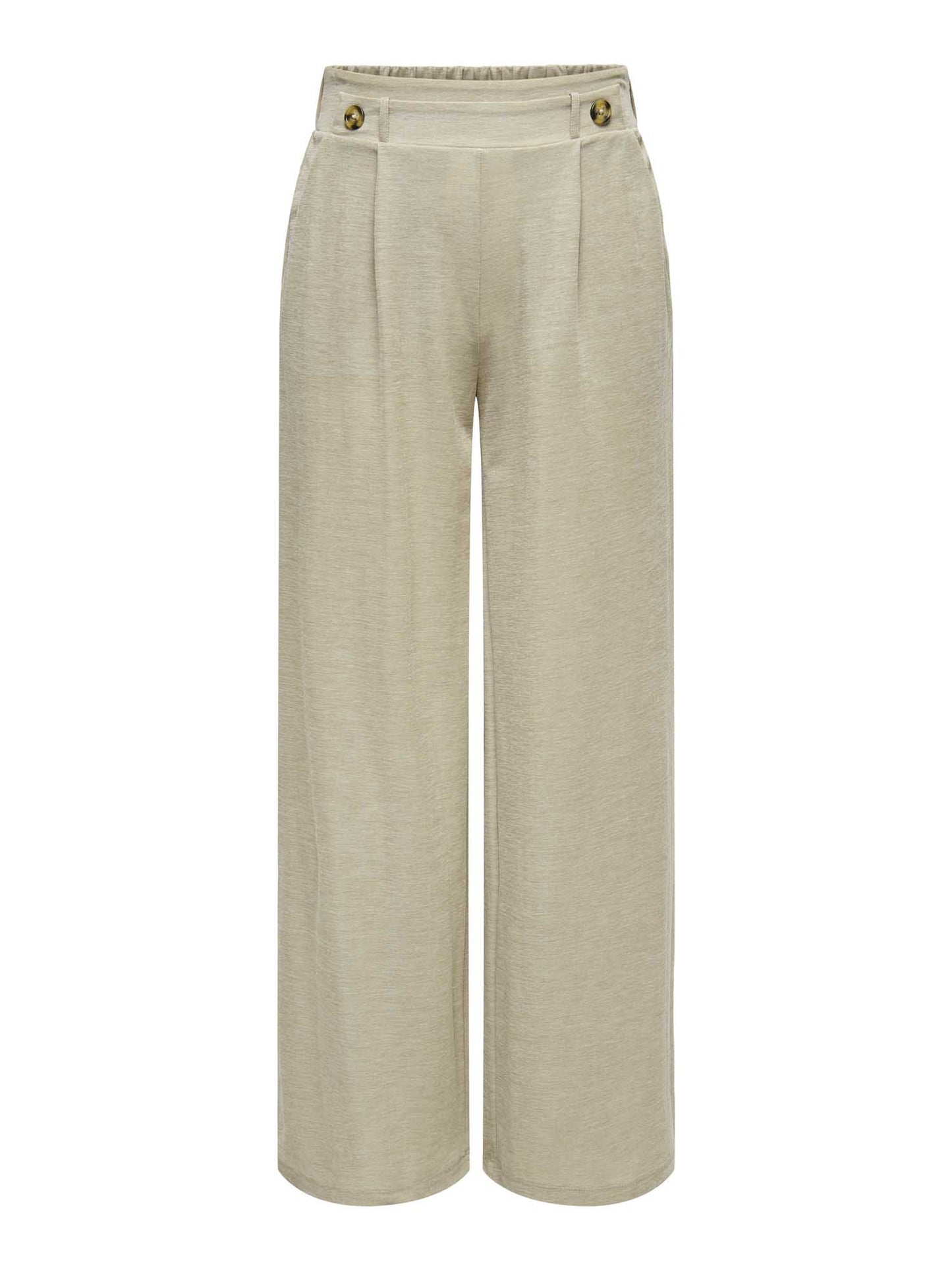 Eleganti pantaloni Birdie beige da donna Jacqueline de Yong