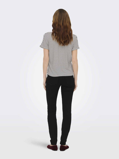 T-shirt multicolore da donna Jacqueline de Yong per primavera-estate