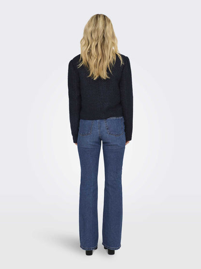 JEANS MOON BOOTCUT JACQUELINE DE YONG DA RAGAZZA BLUE DENIM