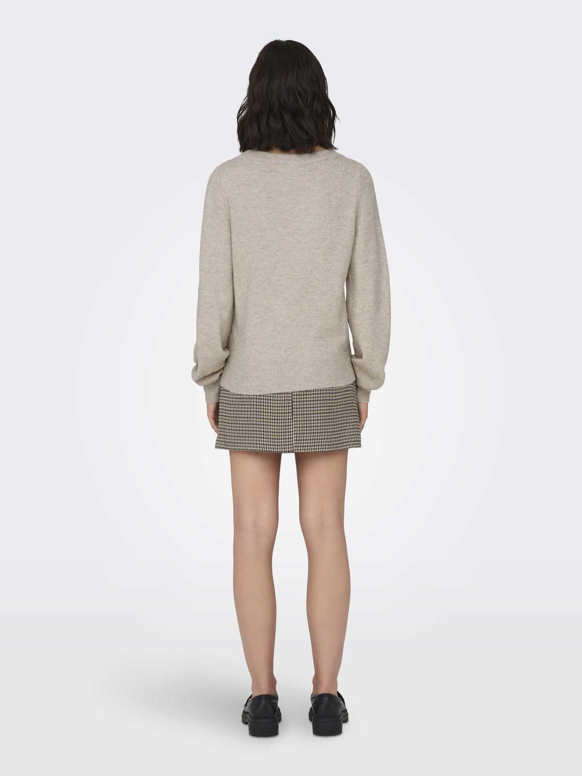 Jdy rue maglia da donna beige