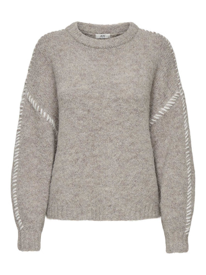 PULLOVER ZOEY JACQUELINE DE YOUNG DA RAGAZZA BEIGE