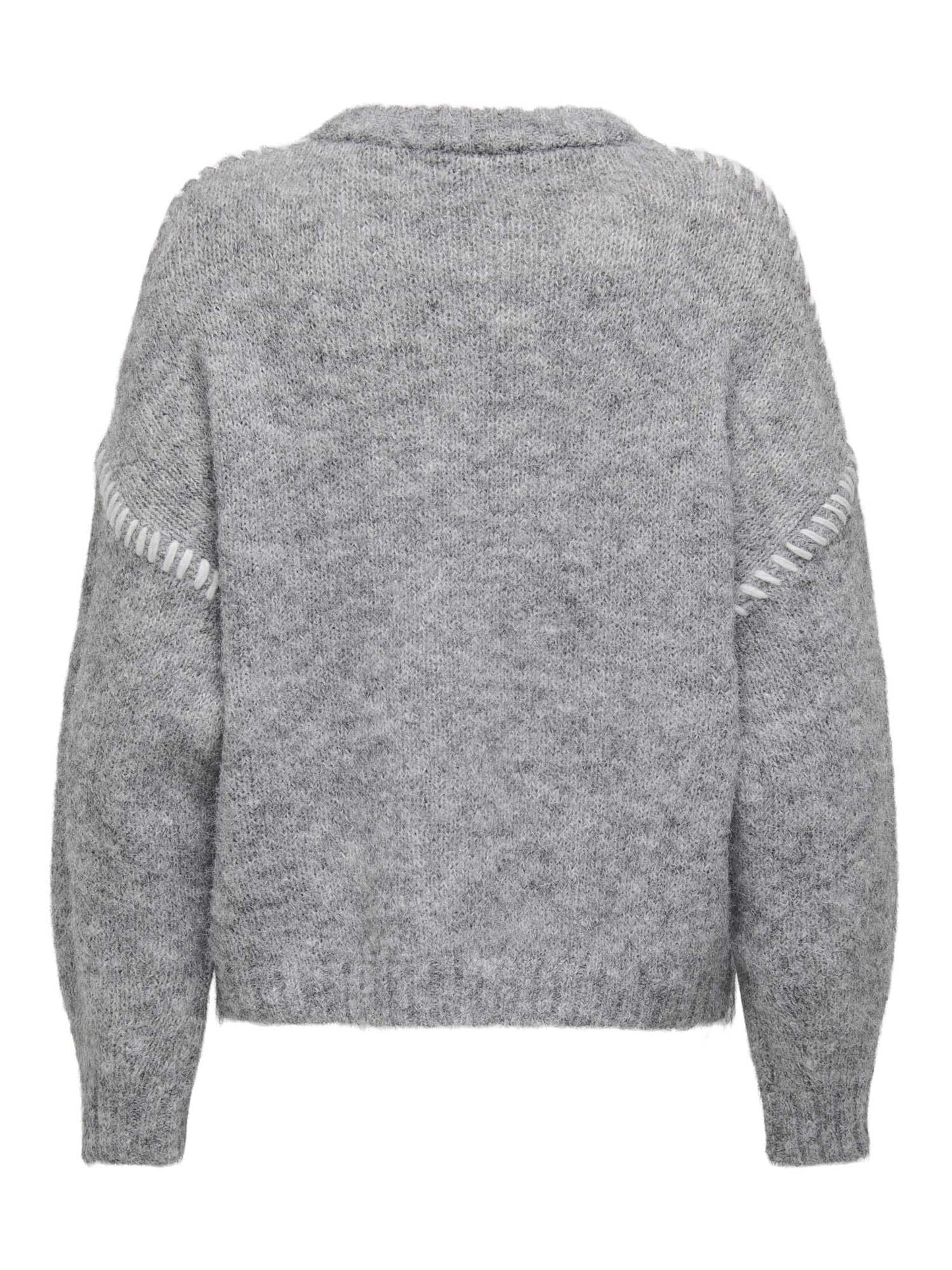 PULLOVER ZOEY JACQUELINE DE YOUNG DA RAGAZZA GRIGIO