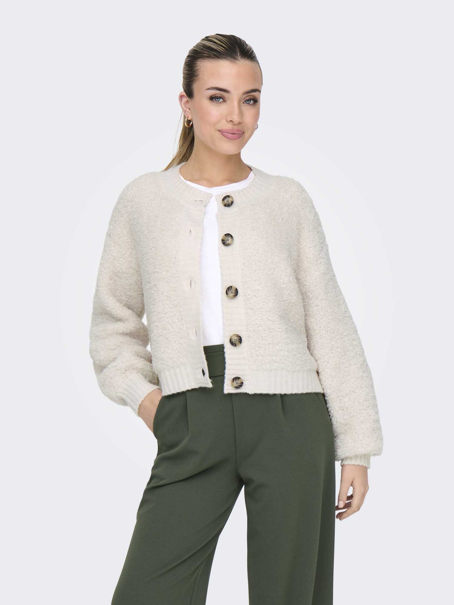 CARDIGAN EIRA JACQUELINE DE YOUNG DA RAGAZZA PANNA