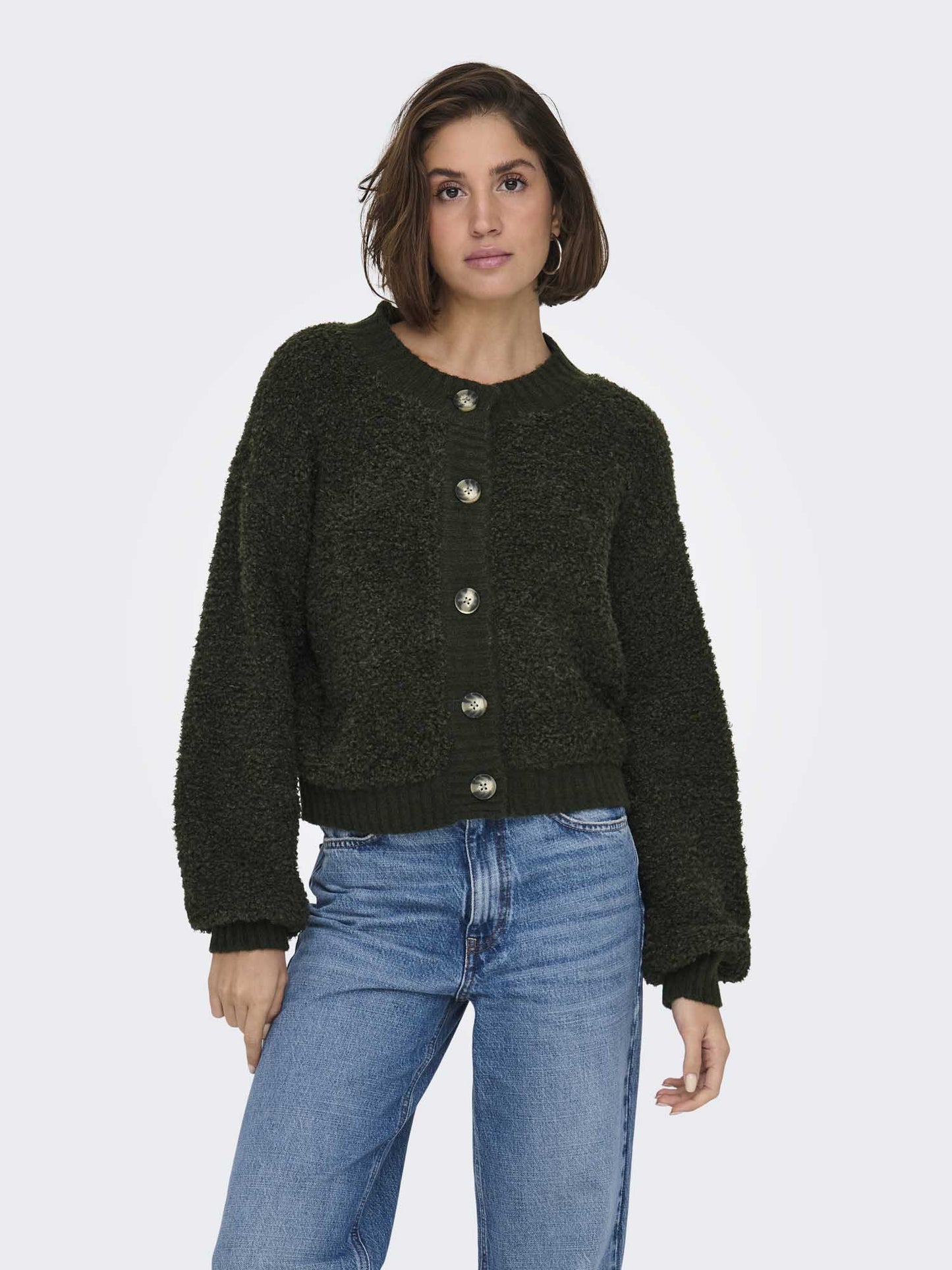 CARDIGAN EIRA JACQUELINE DE YOUNG DA RAGAZZA VERDE