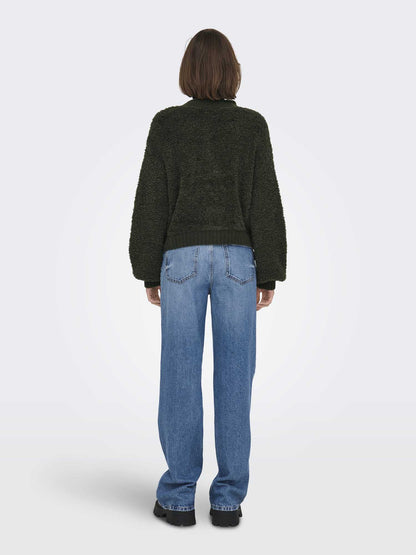 CARDIGAN EIRA JACQUELINE DE YOUNG DA RAGAZZA VERDE