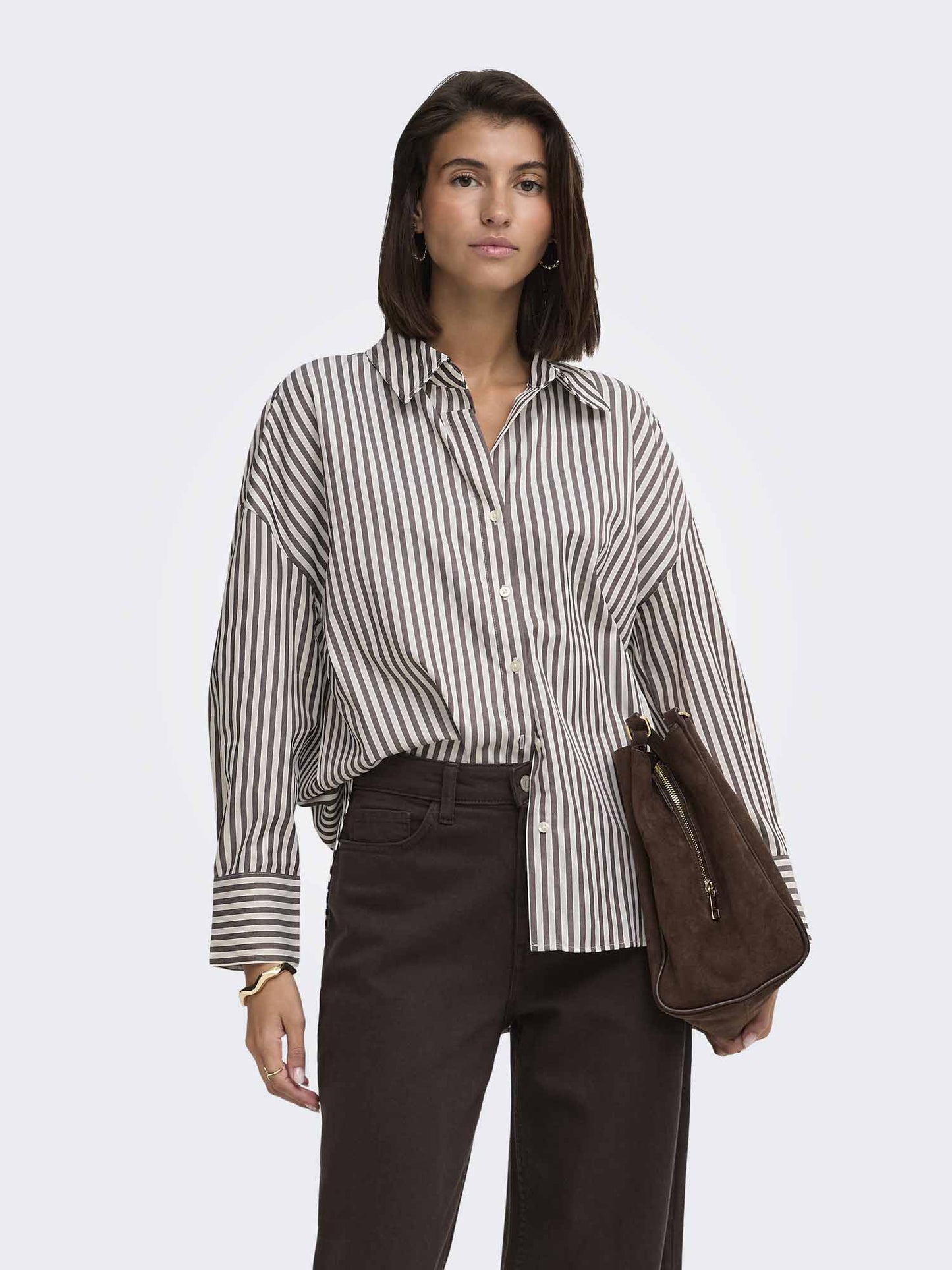 Jaqueline de Yong Vesper, camicia da donna multicolore