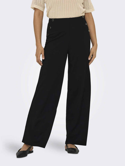 Jacqueline De Yong Geggo Life, pantalone da donna nero
