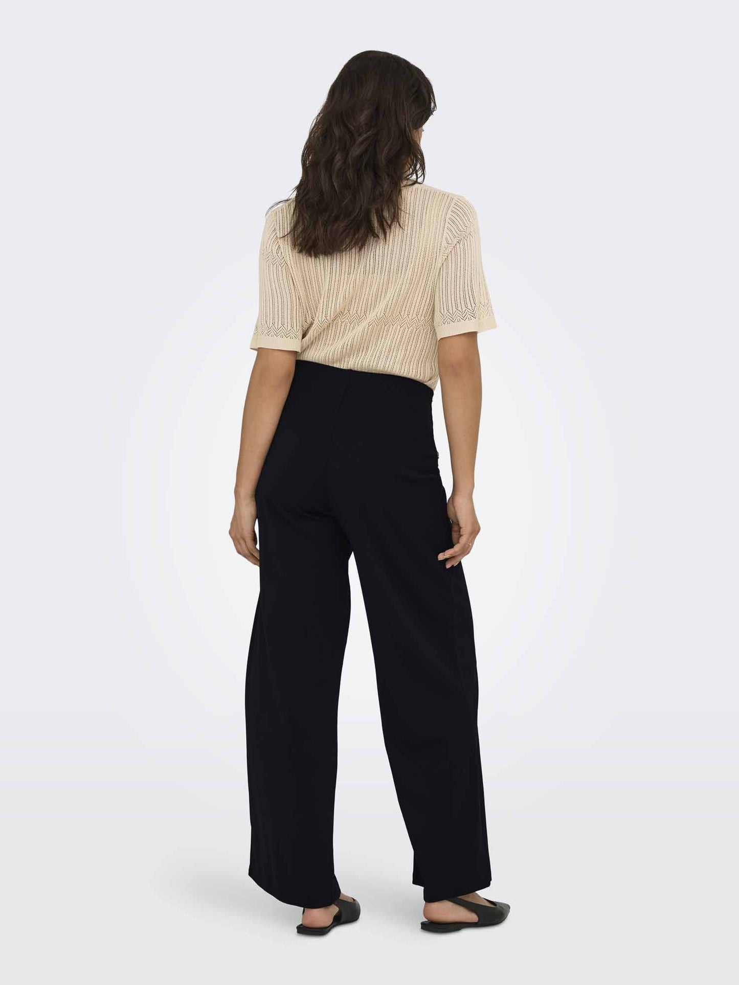 Jacqueline De Yong Geggo Life, pantalone da donna nero