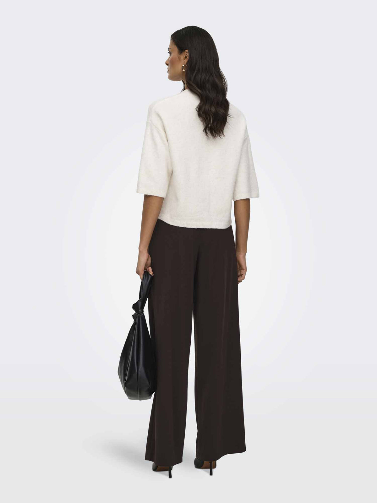 Jaqueline De Yong JDY Geggo Life, pantalone da donna marrone