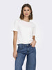 jacqueline-de-yong-rex-t-shirt-a-manica-corta-donna-in-crema