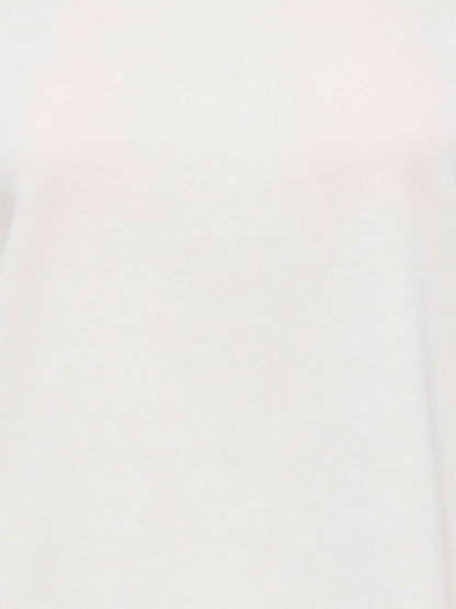 Jacqueline de Yong Susie Fairview, t-shirt maniche corte donna crema