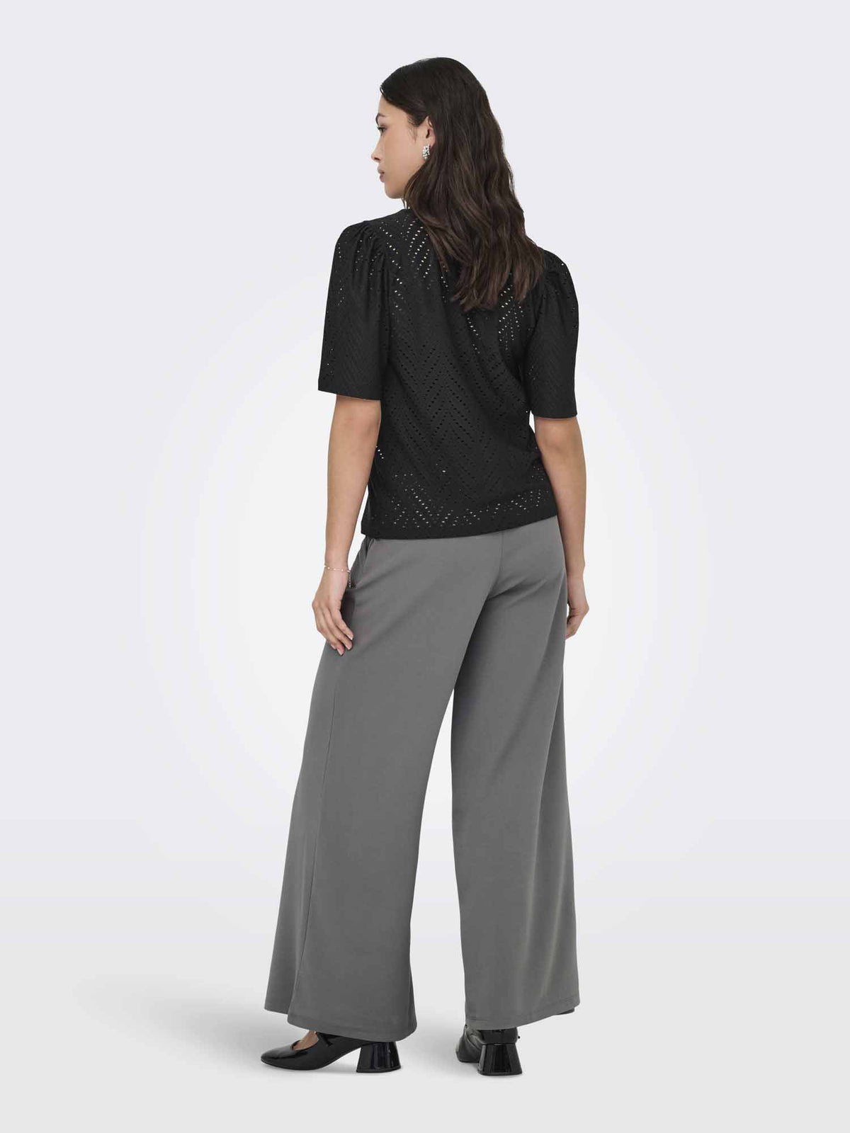 Jdy carla cathinka t-shirt da donna nero