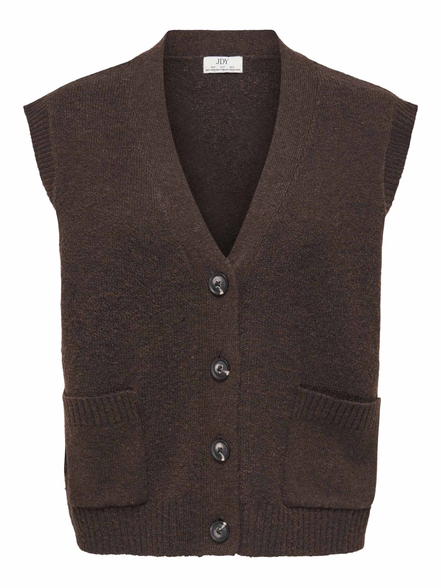 Jacqueline De Yong JDY Super Life, gilet/cardigan da donna marrone