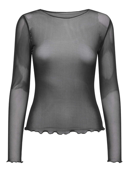 MAGLIA ELSA JACQUELINE DE YOUNG DA RAGAZZA NERO