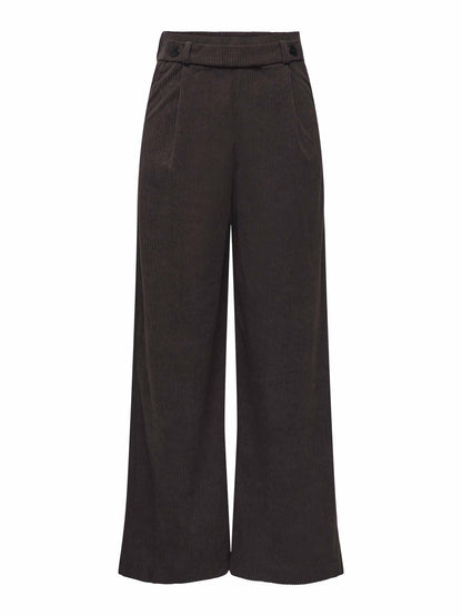 Jacqueline de Yong Geggo Cord, pantalone da donna marrone