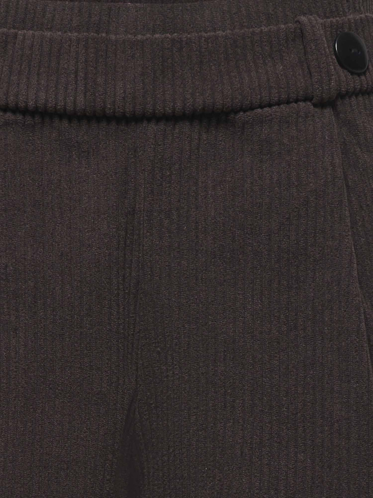 Jacqueline de Yong Geggo Cord, pantalone da donna marrone