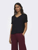 jacqueline-de-yong-sissy-t-shirt-maniche-corte-nera-da-donna