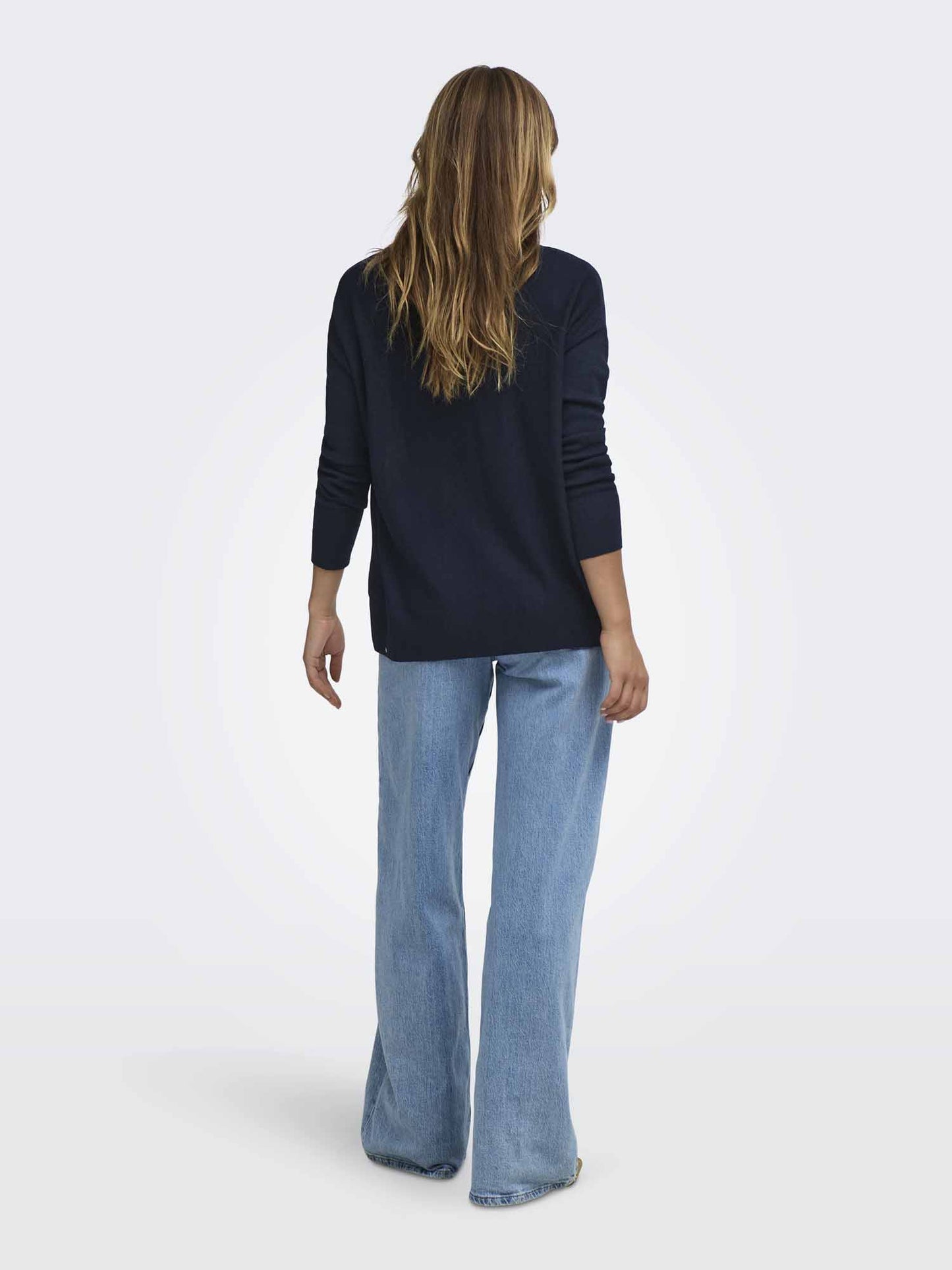 Jacqueline De Yong New Behave V, maglia da donna blu