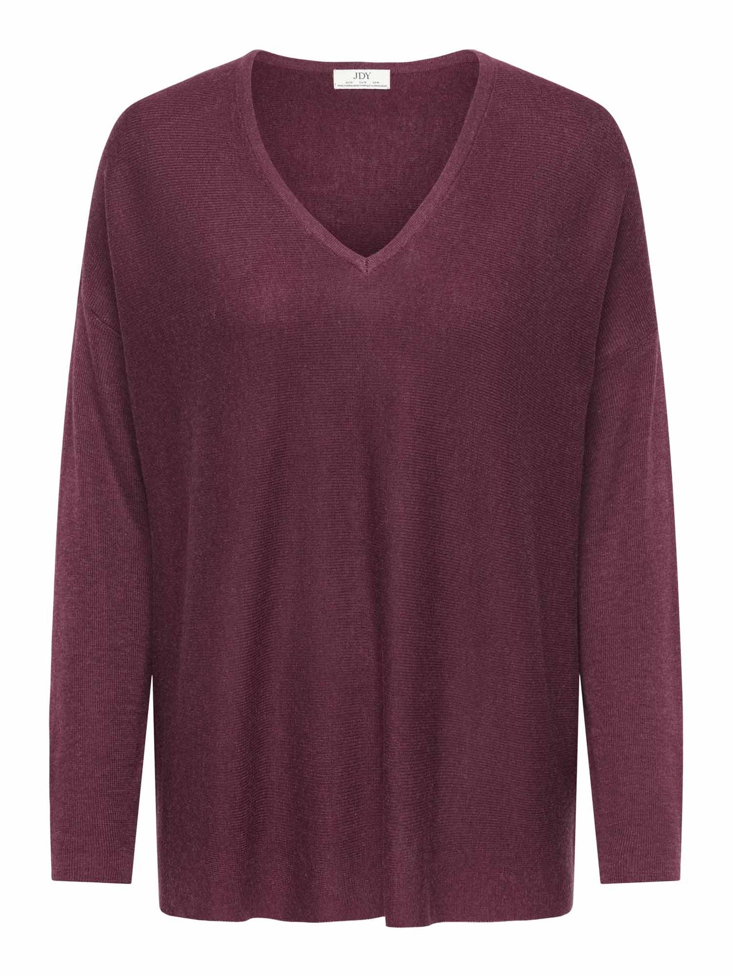 Jaqueline De Yong New Behave V, maglia da donna bordeaux