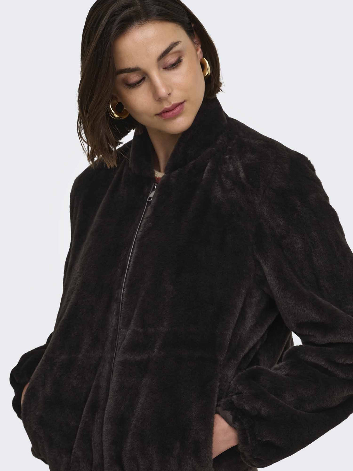 Jacqueline De Yong Jdy Macy Faux, giacca da donna marrone