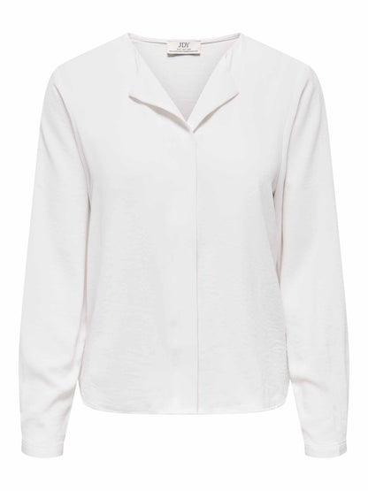 Jaqueline de Yong Jdy Aya, top / blusa da donna panna