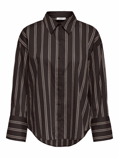 Jacqueline De Yong Serena, camicia da donna marrone