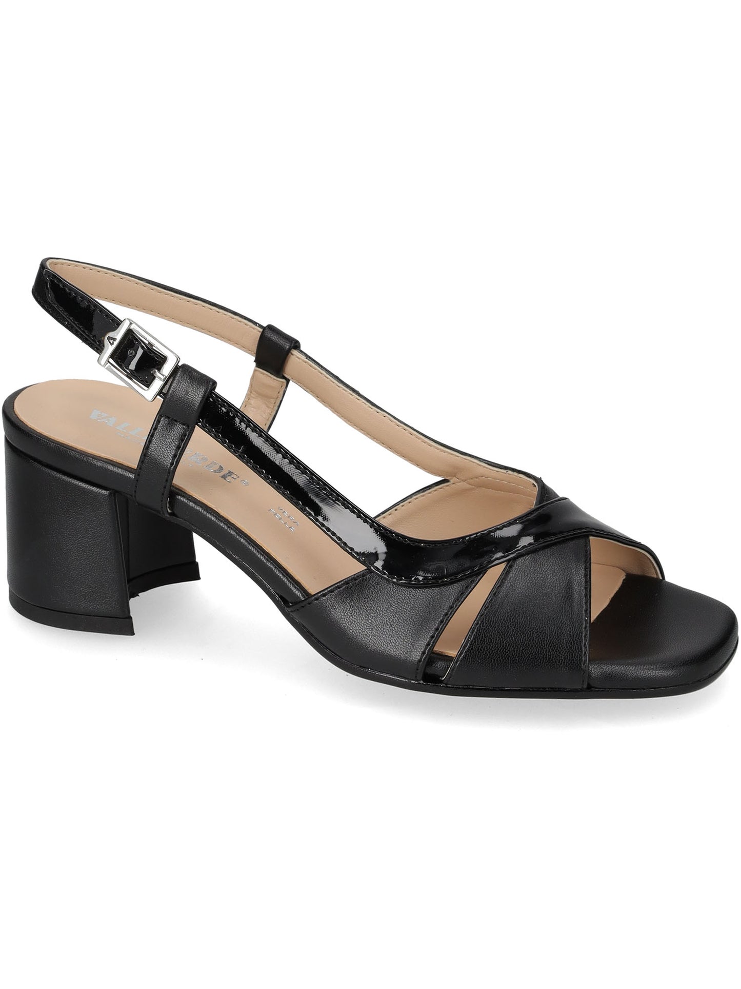 Valleverde sandali donna in nero, stile e comfort estivo