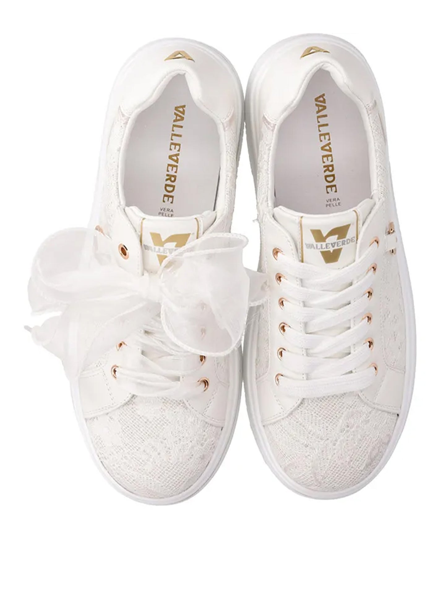 Sneakers Valleverde argento donna con dettagli raffinati e comfort